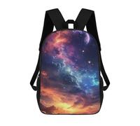 sinyumoney Cosmic Nebula Sky-3 Backpack School Bag Work Laptop Backpack Rucksack Bag for Boys/Girls/Teenagers 17inch