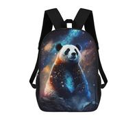 sinyumoney Cosmic Panda Art Print-11 Rucksack School Secondary High School College Backpack Travel for Campus Outdoor Travel Sports 17inch