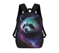 sinyumoney Cosmic Panda Art Print-6 Rucksack Water Resistant Computer Rucksack for Camping Outdoor Adventures And Daily Travel 17inch