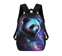 sinyumoney Cosmic Panda in Space Backpack School Bag Business Durable Laptop Bag for Campus Outdoor Travel Sports 17inch