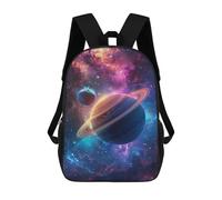 sinyumoney Cosmic Planet Ring-2 Backpack School Large School Backpack for Boys for Teenage Girls Boys Women Men 17inch