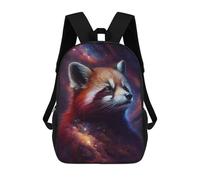 sinyumoney Cosmic Red Panda Art Print-8 Backpack School Bag Daypacks Business Backpack Water Resistant Bookbag for Girls Boys Teenage 17inch