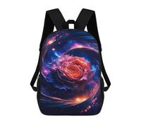 sinyumoney Cosmic Rose Bloom-2 Backpack School Large School Backpack for Boys for Teenage Girls Boys Women Men 17inch