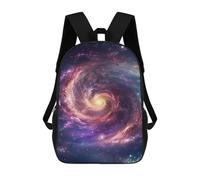 sinyumoney Cosmic Spiral Galaxy-6 Backpack School Bag Travel College Rucksack Backpacks for Girl, Teen Girls 17inch