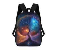 sinyumoney Cosmic Tree of Life-4 Backpack School Bag Work Business College School for Men/Women 17inch