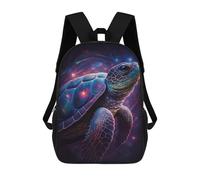 sinyumoney Cosmic Turtle Art Print-1 Backpack School Bag Business Durable Laptop Bag for Boys/Girls/Teenagers 17inch
