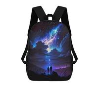 sinyumoney Cosmic Wonderscape Rucksack Large Lightweight Casual Backpack for Campus Outdoor Travel Sports 17inch