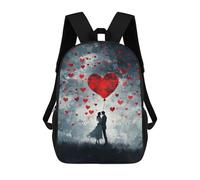 sinyumoney Couple with Heart Balloon School Backpack Computer Rucksack for School/Work/Travel- Perfect for Travel, Work And Daily Use 17inch