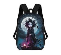 sinyumoney Crazy Woman Backpack School Bag School Secondary High School College Backpack Travel for Boys/Girls/Teenagers 17inch