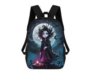 sinyumoney Crazy Woman Backpack School Bag School Secondary High School College Backpack Travel for Boys/Girls/Teenagers 17inch