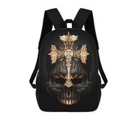 sinyumoney CROSS BELIEVER Ver1 Backpacks Kids School Backpack School Bag 3D Printed School Bag for Boys Elementary And Middle School Students 17inch