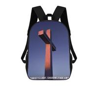 sinyumoney Cross Jesus5 School Backpack Rucksack Casual Daypacks School Work Travel Bag for Campus Outdoor Travel Sports 17inch