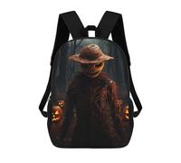 sinyumoney Cursed Fields Children's School Backpack 3D Printed for Kids Travel Rucksacks Book Bags for Boys Elementary School Students 17inch