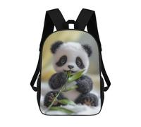 sinyumoney Cute Baby Panda Eating Bamboo Rucksack Fashion Stationery Backpack Waterproof Casual Daypacks for Men, Women & Teenage Boys 17inch