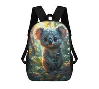 sinyumoney Cute Cartoon Koala School Bags Large Lightweight Casual Backpack- Perfect for Travel, Work And Daily Use 17inch