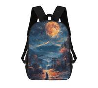 sinyumoney Cute Cat in Japan School Backpack Water Resistant Computer Rucksack- Perfect for Travel, Work And Daily Use 17inch