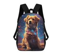 sinyumoney Cute Dog Space Collage Daypack Casual Backpacks School Bag For Girls Boys High College Teenagers Rucksack Men Women Travel Laptop Rucksack College Bookbag 17inch