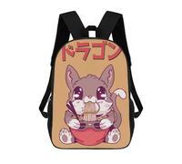 sinyumoney Cute Kitty Gamer Backpack School Bag Water Resistant Travel Backpack Computer Bag for Girls Boys Teenage 17inch