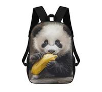 sinyumoney Cute Panda Backpack School Bag Lightweight Schoolbag Dayback Bookbag College for Girl, Teen Girls 17inch