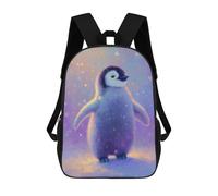 sinyumoney Cute Penguin in Winter Wonderland Rucksack Computer Rucksack for School/Work/Travel for Camping Outdoor Adventures And Daily Travel 17inch
