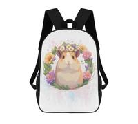 sinyumoney Cute Pet Hamster Painting Rucksack Computer Rucksack for School/Work/Travel for Camping Outdoor Adventures And Daily Travel 17inch