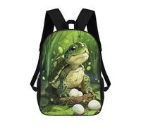 sinyumoney Cute Turtle Children's School Backpack Fashion Casual Children's Backpacks 3D Printed School Bags Boy Large Backpack 17inch