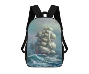 sinyumoney Cutty Sark School Backpack for Girls Backpack Water Repellent Casual Daypack Lightweight Rucksack Boy Girl School Backpack 17inch