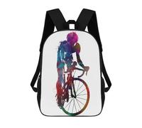 sinyumoney Cycling Cycling Sport Backpack School Bag Lightweight Airport College Students Back Pack for Men, Women & Teenage Boys 17inch