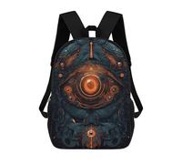 sinyumoney Cyclops Enchantment Spells Children's School Backpack 3D Printed for Kids Travel Rucksacks Book Bags Kids School Bag 17inch