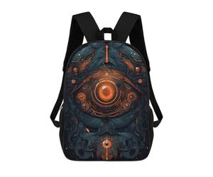 sinyumoney Cyclops Enchantment Spells School Backpack for Girls 17inch Casual Daypack Lightweight Rucksack Boy Girl Backpack for Middle School Students