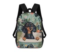 sinyumoney Dachshund in A Bathub Backpack School Large Water Resistant Laptop Backpack for Teenage Girls Boys Women Men 17inch