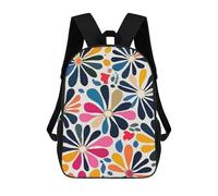 sinyumoney Daisies Matisse Floral Backpack School Bag Water Resistant Travel Backpack Computer Bag for Camping Outdoor Adventures And Daily Travel 17inch