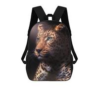 sinyumoney Dak Jaguar 3D Printed 17inch School Bag Children's School Backpack Travel Backpacks Casual Fashion Bag for Kids School Students