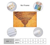 sinyumoney Dante Divine Comedy Wall Canvas for Living Room for Living Room Kitchen Home Decorations Modern Art Prints 12x18inch(30x45cm)