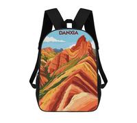 sinyumoney Danxia Wonders Backpack School Rucksack Casual Daypacks School Work Travel Bag for Girl, Teen Girls 17inch