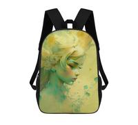 sinyumoney Dappled Sunlight School Backpack for Girls Backpack Water Repellent Casual Daypack Lightweight Rucksack Boy Girl School Backpack 17inch