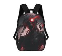 sinyumoney Dark Entity with Glowing Eye Backpack School Bag Secondary Causal Travel High School Bags for Campus Outdoor Travel Sports 17inch