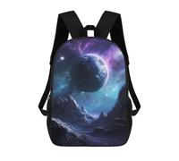 sinyumoney Dark Magic Planet Ronaldo Backpack, Children's Backpack, Student School Bag, Book Bag, 3D Printed School Bag For Boys And Girls, 17inch