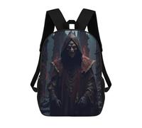 sinyumoney Dark Wizard in Ruins School Backpack Water Resistant Computer Rucksack for Teenage Girls Boys Women Men 17inch
