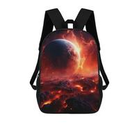 sinyumoney Death Star School Backpack Daypacks Business Backpack Water Resistant Bookbag for Campus Outdoor Travel Sports 17inch