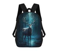 sinyumoney Deer In The Forest Backpack School Business Laptop Rucksack Bag Unisex Casual Daypack for Girls Boys Teenage 17inch