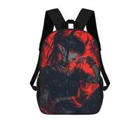 sinyumoney Demon Girl with Red Eyes Backpack School Bag Business Durable Laptop Bag- Perfect for Travel, Work And Daily Use 17inch