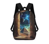 sinyumoney Dimension Portal Children’s Backpack Girls Boys, Rucksack Bag, Daypack, Primary School, Perfect for Back to Kids School Or PE, Gifts And Travel 17inch