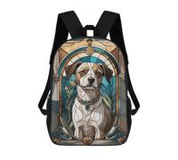 sinyumoney Dog Cute Animal Backpack School Bag Water Resistant Computer Rucksack for Campus Outdoor Travel Sports 17inch