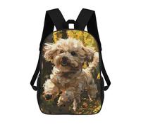 sinyumoney Dog Cute Backpack School Bag School Secondary High School College Backpack Travel for Boys/Girls/Teenagers 17inch