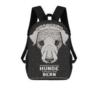 sinyumoney Dog Show Poster Bern 1949 School Backpack Water Resistant School Bag Business Backpack for Girls Boys Teenage 17inch