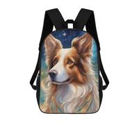 sinyumoney Dog00082 School Backpack Business Laptop Rucksack Bag Unisex Casual Daypack for Men/Women 17inch