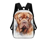 sinyumoney Dogue De Bordeaux Backpack School Bag Water Resistant Computer Rucksack for Teenage Girls Boys Women Men 17inch