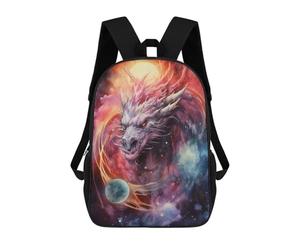 sinyumoney Dragon Dimension Ripple School Backpack Water Resistant Travel Backpack Computer Bag for School/Work/Travel 17inch