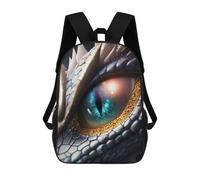 sinyumoney Dragon Eye Artwork-1 Children's Backpacks School Backpack 3D Printed Backpack for Kids Travel Rucksacks Book Bags Kids School Bag 17inch